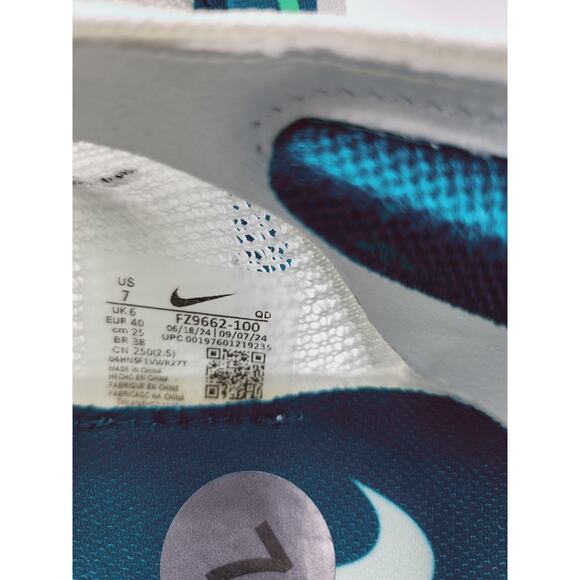 Mens 7 Nike Zoom Superfly Elite 2 FK White Electric Algae FZ9662-100 / Women 8.5 main image 2